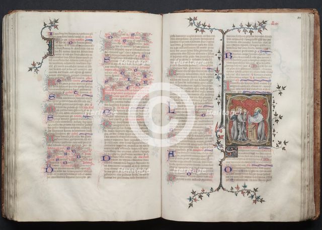 The Gotha Missal: Fol. 108r, The Presentation in the Temple, c. 1375. Creator: Master of the Boqueteaux (French); Workshop, and.
