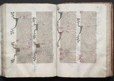 The Gotha Missal: Fol. 101r, Text, c. 1375. Creator: Master of the Boqueteaux (French); Workshop, and
