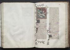 The Gotha Missal: Fol. 102v, Text, c. 1375. Creator: Master of the Boqueteaux (French); Workshop, and