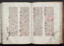 The Gotha Missal: Fol. 103v, Text, c. 1375. Creator: Master of the Boqueteaux (French); Workshop, and