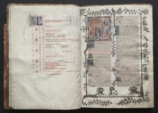 The Gotha Missal: Fol. 10v, Text , c. 1375. Creator: Master of the Boqueteaux (French); Workshop, and