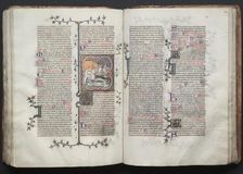 The Gotha Missal: Fol. 114r, Text, c. 1375. Creator: Master of the Boqueteaux (French); Workshop, and