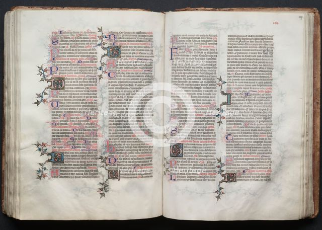 The Gotha Missal: Fol. 118v, Text, c. 1375. Creator: Master of the Boqueteaux (French); Workshop, and.