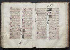 The Gotha Missal: Fol. 111r, Text, c. 1375. Creator: Master of the Boqueteaux (French); Workshop, and