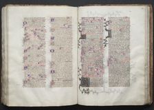 The Gotha Missal: Fol. 112v, Text, c. 1375. Creator: Master of the Boqueteaux (French); Workshop, and