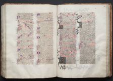 The Gotha Missal: Fol. 113r, Text, c. 1375. Creator: Master of the Boqueteaux (French); Workshop, and