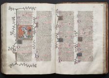 The Gotha Missal: Fol. 125r, Text, c. 1375. Creator: Master of the Boqueteaux (French); Workshop, and