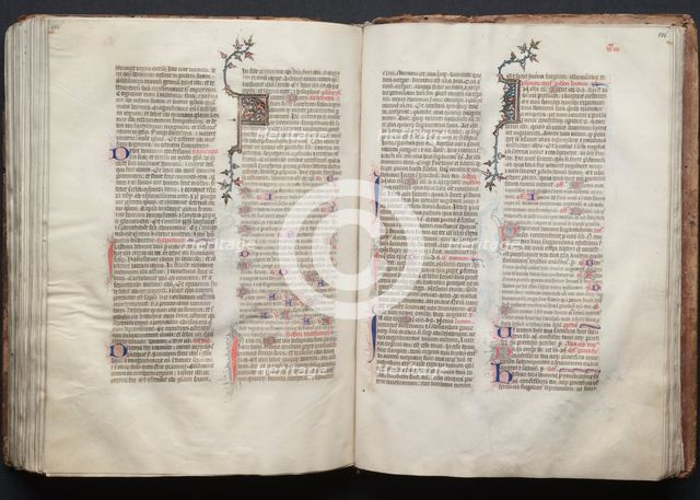 The Gotha Missal: Fol. 135r, Text, c. 1375. Creator: Master of the Boqueteaux (French); Workshop, and.