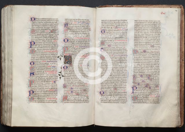 The Gotha Missal: Fol. 139v, Text, c. 1375. Creator: Master of the Boqueteaux (French); Workshop, and.