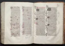 The Gotha Missal: Fol. 144r, Text, c. 1375. Creator: Master of the Boqueteaux (French); Workshop, and