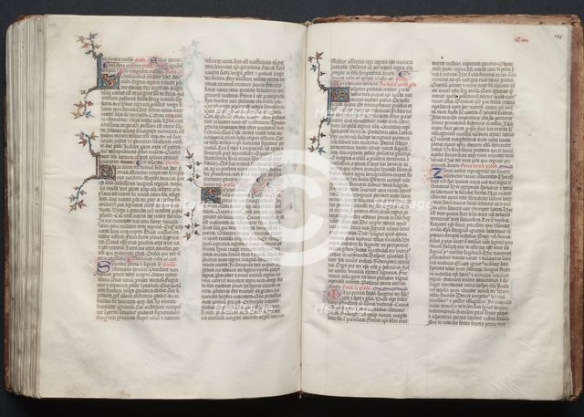The Gotha Missal: Fol. 144v, Text, c. 1375. Creator: Master of the Boqueteaux (French); Workshop, and.