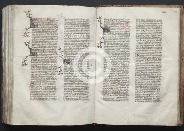 The Gotha Missal: Fol. 144v, Text, c. 1375. Creator: Master of the Boqueteaux (French); Workshop, and.