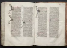 The Gotha Missal: Fol. 145r, Text, c. 1375. Creator: Master of the Boqueteaux (French); Workshop, and