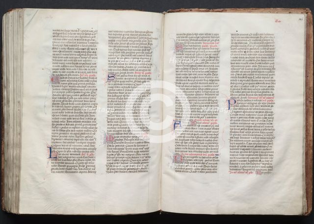 The Gotha Missal: Fol. 145vr, Text, c. 1375. Creator: Master of the Boqueteaux (French); Workshop, and.