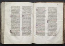 The Gotha Missal: Fol. 145vr, Text, c. 1375. Creator: Master of the Boqueteaux (French); Workshop, and