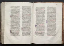 The Gotha Missal: Fol. 146r, Text, c. 1375. Creator: Master of the Boqueteaux (French); Workshop, and
