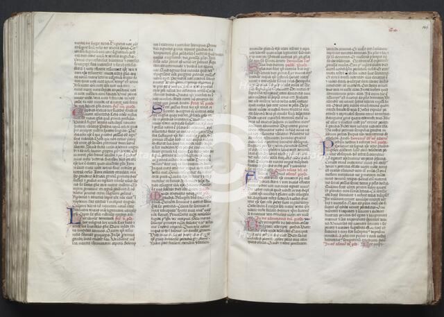 The Gotha Missal: Fol. 146r, Text, c. 1375. Creator: Master of the Boqueteaux (French); Workshop, and.