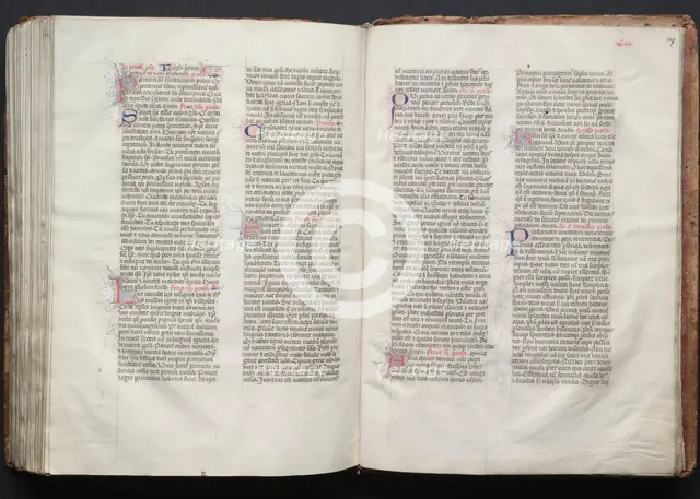 The Gotha Missal: Fol. 146v, Text, c. 1375. Creator: Master of the Boqueteaux (French); Workshop, and.