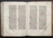 The Gotha Missal: Fol. 148v, Text, c. 1375. Creator: Master of the Boqueteaux (French); Workshop, and