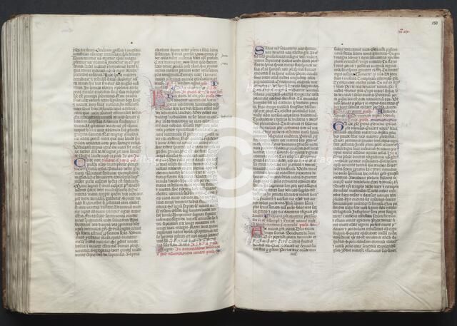 The Gotha Missal: Fol. 149v, Text, c. 1375. Creator: Master of the Boqueteaux (French); Workshop, and.