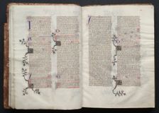 The Gotha Missal: Fol. 14r, Text , c. 1375. Creator: Master of the Boqueteaux (French); Workshop, and