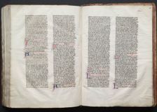 The Gotha Missal: Fol. 154r, Text, c. 1375. Creator: Master of the Boqueteaux (French); Workshop, and
