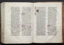 The Gotha Missal: Fol. 159v, Text, c. 1375. Creator: Master of the Boqueteaux (French); Workshop, and