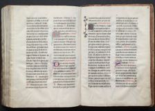 The Gotha Missal: Fol. 159v, Text, c. 1375. Creator: Master of the Boqueteaux (French); Workshop, and