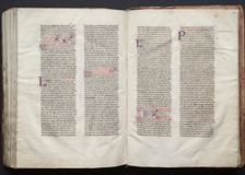 The Gotha Missal: Fol. 151r, Text, c. 1375. Creator: Master of the Boqueteaux (French); Workshop, and