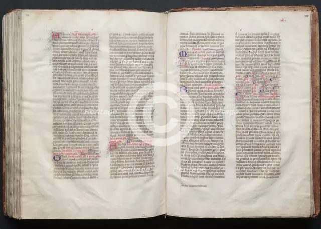 The Gotha Missal: Fol. 151v, Text, c. 1375. Creator: Master of the Boqueteaux (French); Workshop, and.