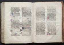 The Gotha Missal: Fol. 161v, Text, c. 1375. Creator: Master of the Boqueteaux (French); Workshop, and