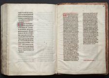 The Gotha Missal: Fol. 162v, Text, c. 1375. Creator: Master of the Boqueteaux (French); Workshop, and