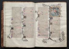 The Gotha Missal: Fol. 16r, Nativity, c. 1375. Creator: Master of the Boqueteaux (French); Workshop, and