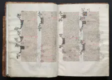 The Gotha Missal: Fol. 19r, Text, c. 1375. Creator: Master of the Boqueteaux (French); Workshop, and