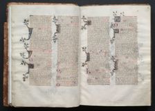 The Gotha Missal: Fol. 19r, Text, c. 1375. Creator: Master of the Boqueteaux (French); Workshop, and