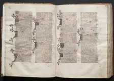 The Gotha Missal: Fol. 21r, Text, c. 1375. Creator: Master of the Boqueteaux (French); Workshop, and