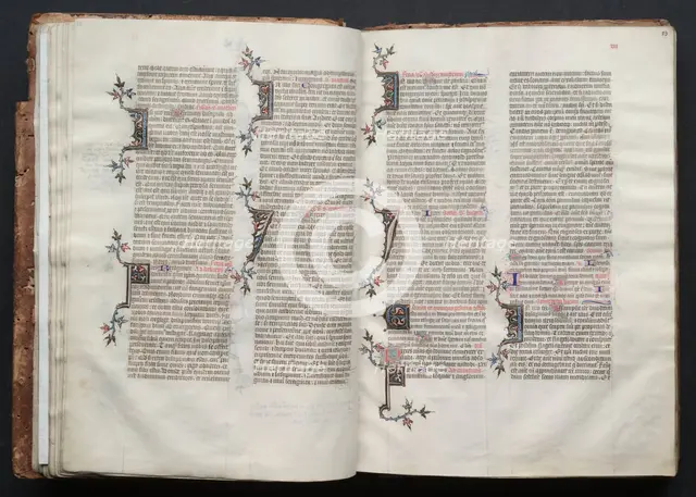 The Gotha Missal: Fol. 22v, Text, c. 1375. Creator: Master of the Boqueteaux (French); Workshop, and.