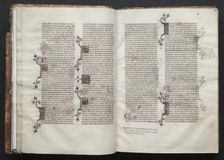 The Gotha Missal: Fol. 22r, Text, c. 1375. Creator: Master of the Boqueteaux (French); Workshop, and