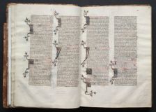 The Gotha Missal: Fol. 23r, Text, c. 1375. Creator: Master of the Boqueteaux (French); Workshop, and