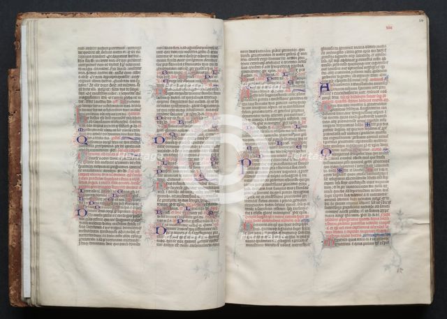 The Gotha Missal: Fol. 24r, Text, c. 1375. Creator: Master of the Boqueteaux (French); Workshop, and.