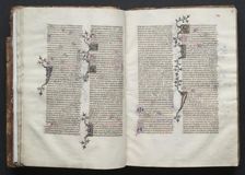 The Gotha Missal: Fol. 26v, Text, c. 1375. Creator: Master of the Boqueteaux (French); Workshop, and