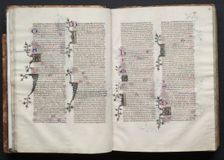 The Gotha Missal: Fol. 27v, Text, c. 1375. Creator: Master of the Boqueteaux (French); Workshop, and