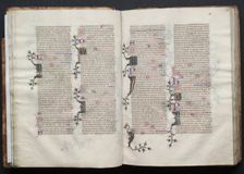 The Gotha Missal: Fol. 30r, Text, c. 1375. Creator: Master of the Boqueteaux (French); Workshop, and