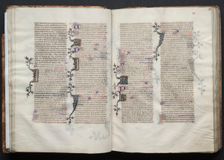 The Gotha Missal: Fol. 31r, Text, c. 1375. Creator: Master of the Boqueteaux (French); Workshop, and