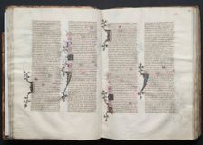The Gotha Missal: Fol. 34r, Text, c. 1375. Creator: Master of the Boqueteaux (French); Workshop, and