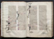 The Gotha Missal: Fol. 35r, Text, c. 1375. Creator: Master of the Boqueteaux (French); Workshop, and