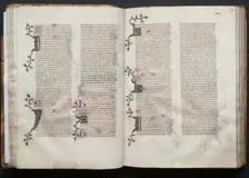 The Gotha Missal: Fol. 37v, Text, c. 1375. Creator: Master of the Boqueteaux (French); Workshop, and