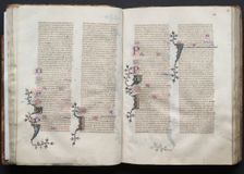 The Gotha Missal: Fol. 38v, Text, c. 1375. Creator: Master of the Boqueteaux (French); Workshop, and