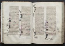 The Gotha Missal: Fol. 40v, Text, c. 1375. Creator: Master of the Boqueteaux (French); Workshop, and