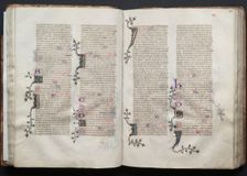 The Gotha Missal: Fol. 41r, Text, c. 1375. Creator: Master of the Boqueteaux (French); Workshop, and